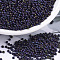 MIYUKI Round Rocailles Beads, Japanese Seed Beads, 11/0, (RR2061) Matte Metallic Plum Emerald Iris, 2x1.3mm, Hole: 0.8mm, about 5500pcs/50g