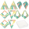 20Pcs 5 Style Acrylic Pendants MACR-SC0001-07-1