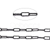 304 Stainless Steel Paperclip Chains CHS-A007-01B-4