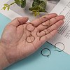 Brass Wine Glass Charm Rings LS-EC067-2AB-NF-4