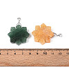 Natural Mixed Stone Pendants G-T144-12M-3
