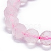 Natural Rose Quartz Beads Strands G-G927-28A-3