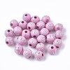 Plating Acrylic Beads PACR-Q113-10E-1