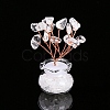 Natural Quartz Crystal Chips Tree Decorations PW-WG5CB05-08-1