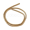 Electroplate Non-magnetic Synthetic Hematite Beads Strands G-J164A-3mm-07-3
