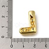 Brass with Cubic Zirconia Pendants KK-Q818-03L-G-3