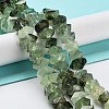 Natural Prehnite Beads Strands G-D091-A17-2