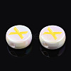 UV Plating Enamel Acrylic Beads PACR-N015-01H-3