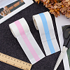 2 Rolls 2 Colors 5M Non-woven Fabrics Invisible Self Adhesive Bob Tape for Breast AJEW-GF0008-87-4