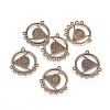 Tibetan Style Alloy Chandelier Components Links TIBE-L003-043AB-NF-1