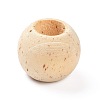 (Defective Closeout Sale)Wooden Beads WOOD-XCP0001-21-4