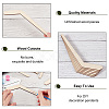 Unfinished Wooded Sheets WOOD-WH0030-76A-4