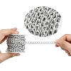 Aluminium Twisted Curb Chains CHA-YW0001-01S-5