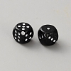 Opaque Acrylic Beads OACR-WH20002-08A-2