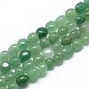Natural Green Aventurine Beads Strands G-R445-8x10-22-1