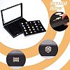 Wood Pin Display Case CON-WH0084-31-4