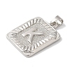Rack Plating Brass Pendants KK-B092-42P-K-2