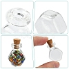 9Pcs 9 Styles Glass Bottles AJEW-YW0002-17-2