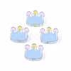 Transparent Acrylic Beads ACRC-S039-08A-1