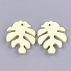 Painted Poplar Wood Pendants X-WOOD-S045-067A-2