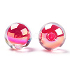 Transparent Acrylic Beads TACR-S148-11D-2