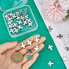 40Pcs Tibetan Style Alloy Beads TIBEB-SP0001-12P-3