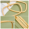 4Pcs 2 Colors Rattan Woven Bag Handles FIND-PH0004-96-6