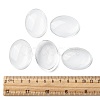 Transparent Oval Glass Cabochons X-GGLA-R022-40x30-5