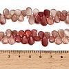 Gradient Color Natural Andesine Feldspar Beads Strands GG-CBA0C95-C01-02-5