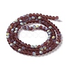 Imitation Jade Glass Beads Strands EGLA-YW0003-19B-10-3