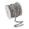 Tarnish Resistant 304 Stainless Steel Mother-Son Figaro Chains CHS-A003H-2.3NK-2