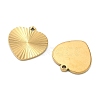 304 Stainless Steel Pendants STAS-C167-08A-G-2