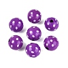 Dyed Natural Wooden Beads WOOD-O005-01E-1