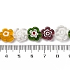 Handmade Millefiori Lampwork Beads Strands LAMP-G164-03J-4