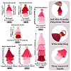 14Pcs 7 Colors Polyester Tassel Pendants FIND-TA0009-44-4
