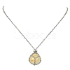 Tarnish Resistant 304 Stainless Steel Cable Chains Macrame Pouch Empty Stone Holder for Pendant Necklaces Making NJEW-TA00086-01-2