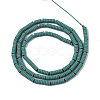 Spray Painted Non-magnetic Synthetic Hematite Beads Strands G-R468-03B-03-2