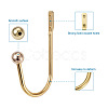 Zinc Alloy U Shape Hook Hangers Curtain SW-TAC0002-07C-5