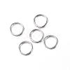 Tarnish Resistant 304 Stainless Steel Open Jump Rings STAS-N0014-71P-8mm-1
