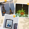 Cotton & Linen Weaving Flower Plant Hanger FIND-WH20008-37-4