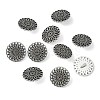 Tibetan Style Shank Buttons TIBE-R179-AS-LF-3