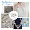 120Pcs 4 Style 4-Hole Natural Shell Buttons FIND-GA0003-28B-5