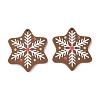 Christmas Theme 3D Printed Resin Pendants RESI-I036-07-1
