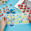 6 Sheets 6 Styles Iron On Transfer Film DIY-GF0008-67-3