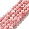 Natural Green Jade Beads Strands X-G-G757-04-10mm-2