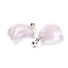Natural Amethyst Pendants G-P461-03-3