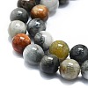 Natural Eagle Eye Stone Beads Strands G-K245-A09-05-3