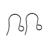 100Pcs Ion Plating(IP) 316 Stainless Steel French Earring Hooks JX138D-1