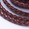 Round Braided Cowhide Cords WL-L009-01Q-3