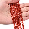 Natural Carnelian Beads Strands X-G-C076-6mm-2A-4